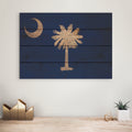 South Carolina Flag - Rustic Art on Wood - Art on Wood USA