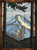Snow Peak - Wilderness Wall Art - Art on Wood USA