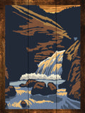 The Falls - Wilderness Wall Art - Art on Wood USA